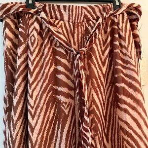 Stylish Zebra Print Women's Skirt
